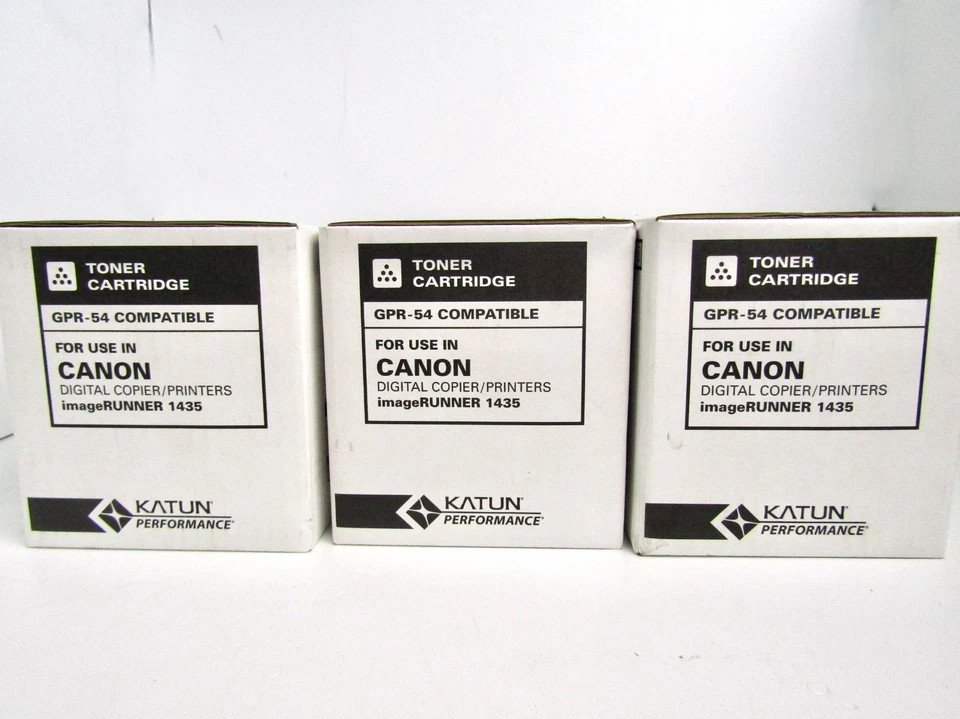 Tóner compatible con KATUN GPR-54 para CANON imageRUNNER 1435 - Lote de 3 Foto 2 de 4