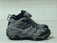 Merrell Moab 3 Mid Waterproof Hiking Boot - Women’s size 7.5 Granite Vibram