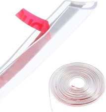 16Ft Car Door Protectors, Universal Fit Rubber U Shape Door Edge Trim, Clear Aut