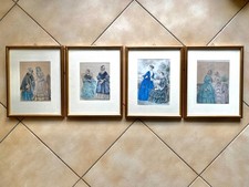 Quadri serie dame francesi n.4 misura 22x28 cm