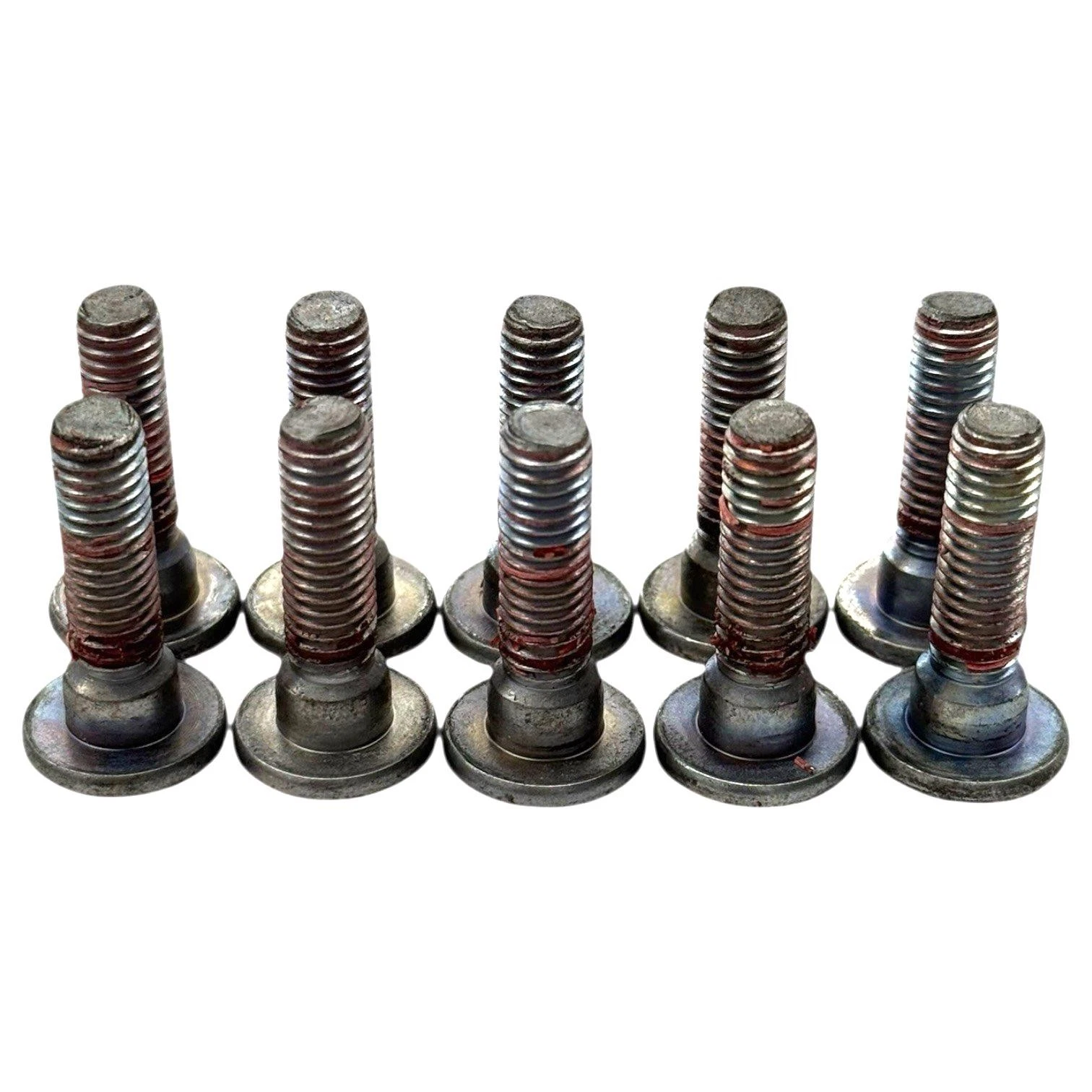 1998 - 2019 KAWASAKI NINJA ZX6R FRONT BRAKE ROTOR BOLTS HARDWARE SILVER STOCK