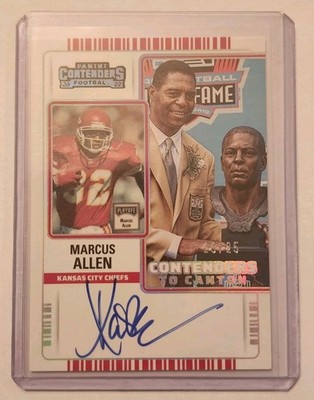 Marcus Allen 2022 Contenders Contenders To Canten Auto /25