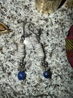 Earring Estate Lot. Sterling & Gold Tone Mixed Styles Handmade Boho Casual Prep — photo 7