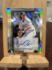 2025 Topps Chrome - Rookie Autographs Grant Holman #RA-GHO Refractor /499...