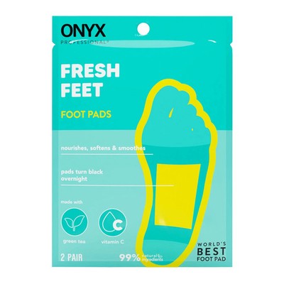 New Onyx Professional Fresh Feet Detox Foot Pads Remove Toxins Impurities