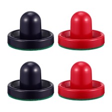 16Pcs Assorted Color Air Hockey Pucks and Paddles Reusable Table Hockey Set