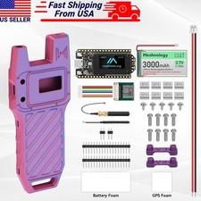 ESP32 LoRa V4 GPS Wifi Board 3000mAh Battery 915MHz Antenna Case for Meshtastic