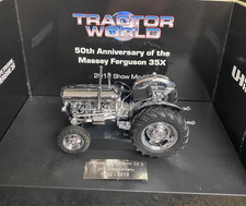 Massey Ferguson 35x Chrome 1.32 Scale Universal Hobbies, Limited Edition