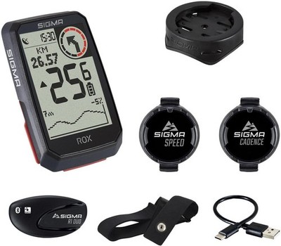 Sigma ROX 4.0 Trainingscomputer Sensor Set schwarz