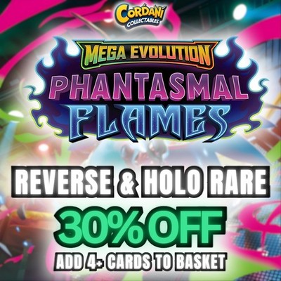 Phantasmal Flames - Reverse Holo & Holo Rare Pokemon Karten - selbst aussuchen!