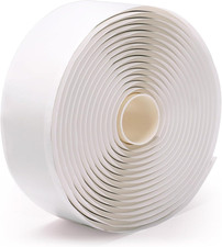 Butyl Tape White 2 Inch X 16.5 Feet 5Mm Thickness Water Tight Seal for Leak Proo
