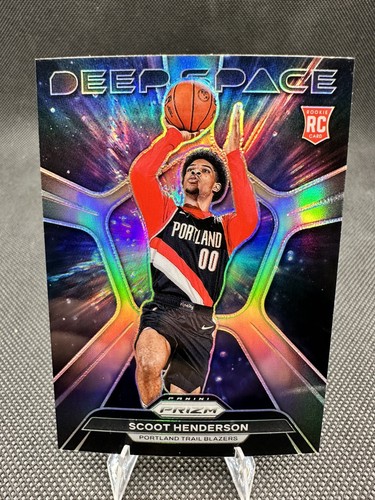 Scoot Henderson [Silver Prizm] #3 2023 Panini Prizm Deep Space card