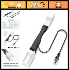 Radar Detector Power Adapter RJ11 Plug 10Pin Type B for Toyota Lexus Subaru - Cl