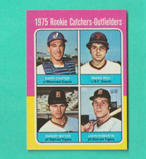 1975 TOPPS # 620 GARY CARTER MONTREAL EXPOS ROOKIE CARD MINT. rookie card picture