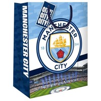 Manchester City Fc - Dium Colour Gift Bag - Cards Gift Wrap - F300Z