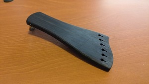 Ebony Tailpiece for Archtop Guitar, Right Handed
