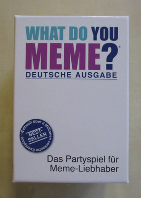 What do you Meme ? - Deutsche Ausgabe - Anleitung fehlt leider