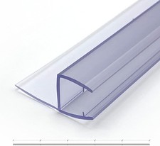 Side Seal Strip for Shower Door Sweep Stop Leaking, 3/8'',