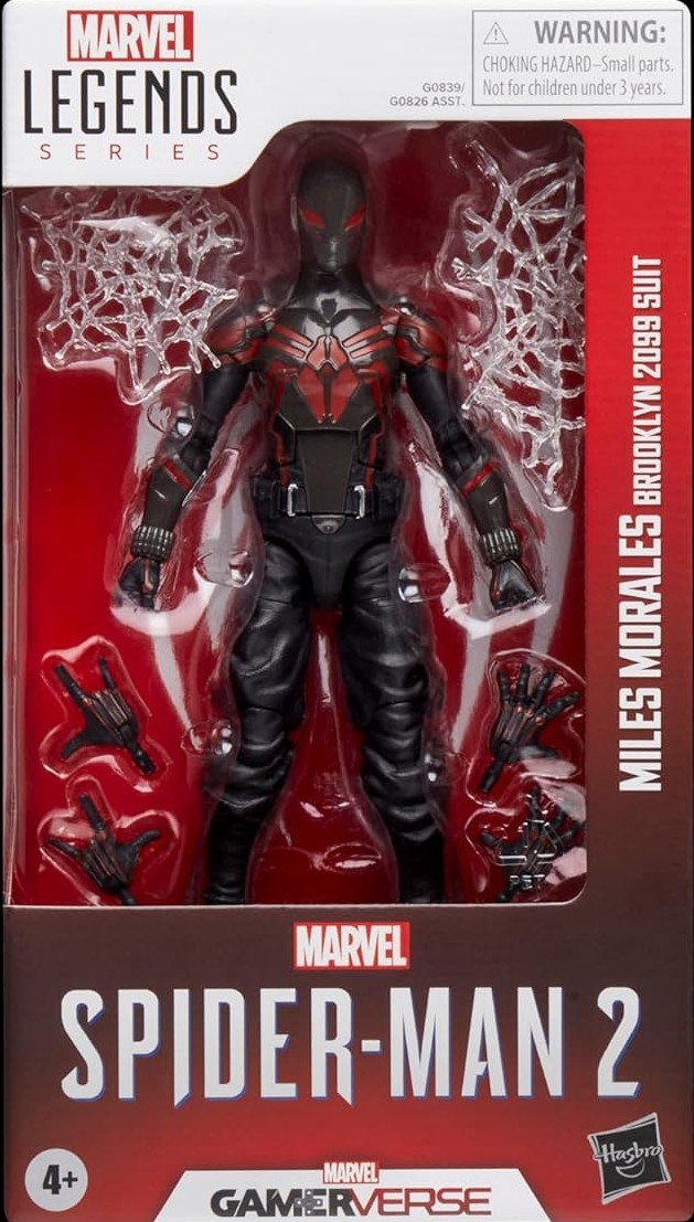 Marvel Legends Gamerverse Miles Morales Brooklyn 2099 Suit