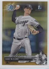 2017 Bowman Draft Chrome Gold Refractor 43/50 Kade McClure #BDC-173 1u6