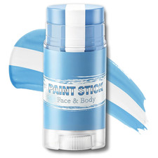 Blue White and Blue Face Body Paint Eye Black Stick,05 Argentina