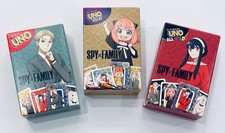 SPY X FAMILY UNO 3 Barajas Juego Completo Anya Loid Yor Mcdonald's Happy Toy Japón