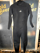 Akona Womens Full Wetsuit Back Zipper Scuba Diving Suit Size 11-12 USA Made