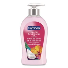 Softsoap US07157A 11.25 oz Liquid Hand Soap Pumps - Coconut and Hibiscus New