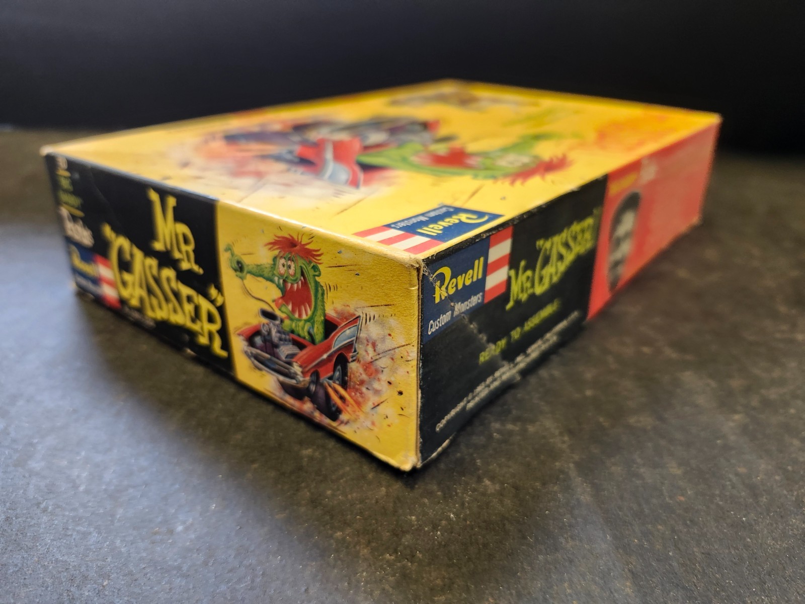 1963 Revell Ed Roth Mr. GASSER Original Flat BOX | eBay