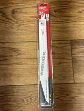 Milwaukee 48-00-5711 12" Bi-Metal Reciprocating Saw Blade 5-Pack New