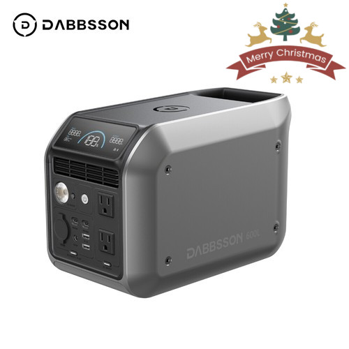 Portable Power Station 768Wh 600W Solar Generator Outdoor Ca