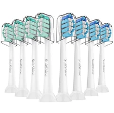 Replacement Toothbrush Heads Compatible with Philips Sonicare and More Click-...