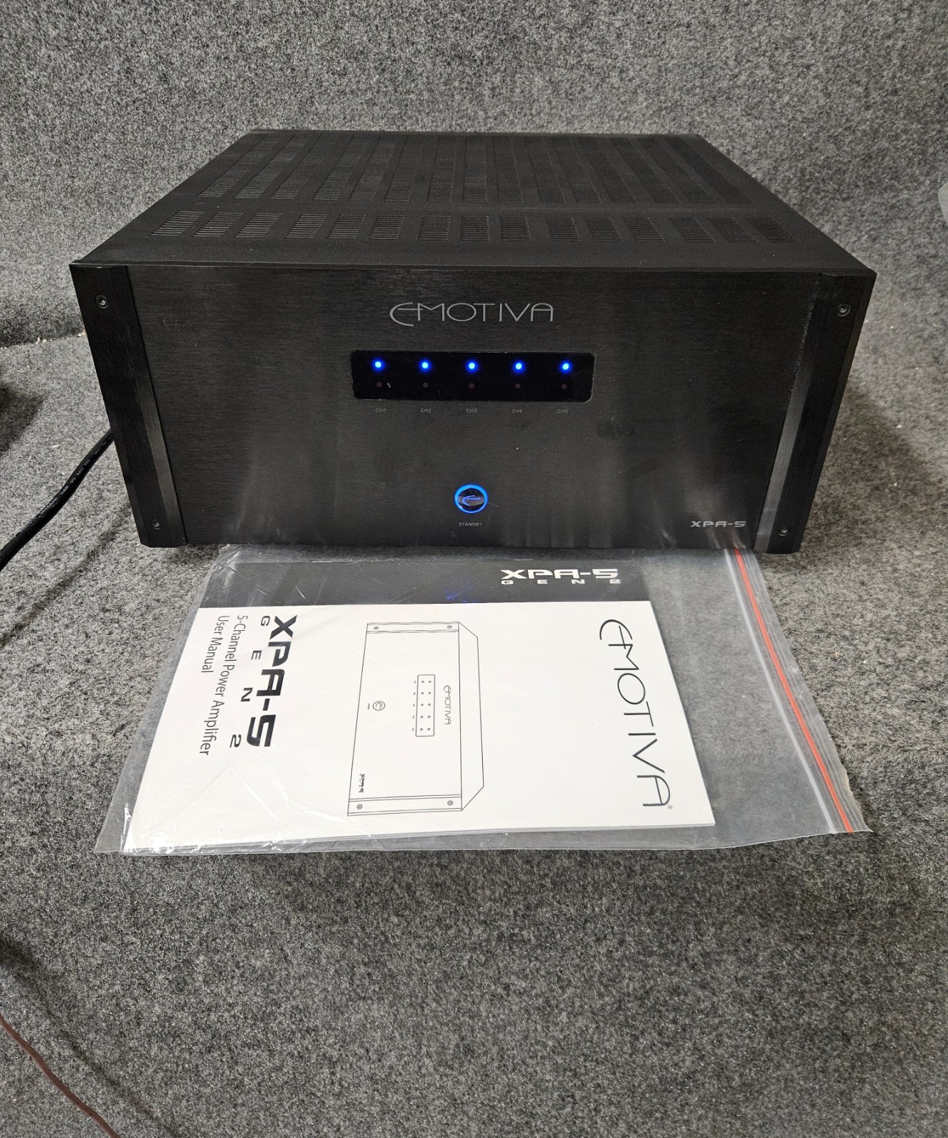 Emotiva XPA-5 Gen2 5-Channel Audiophile Home Theater Power Amplifier w ...