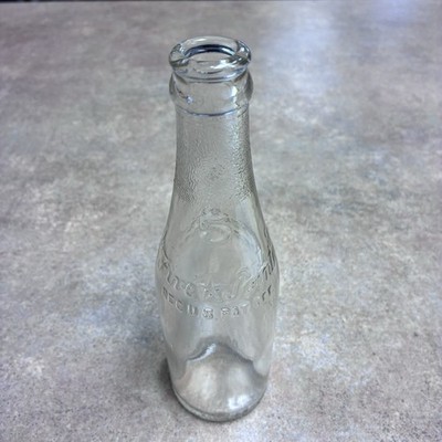 Vintage Rare Find 5 Points Soda Bottle W/Embossed Logo 
