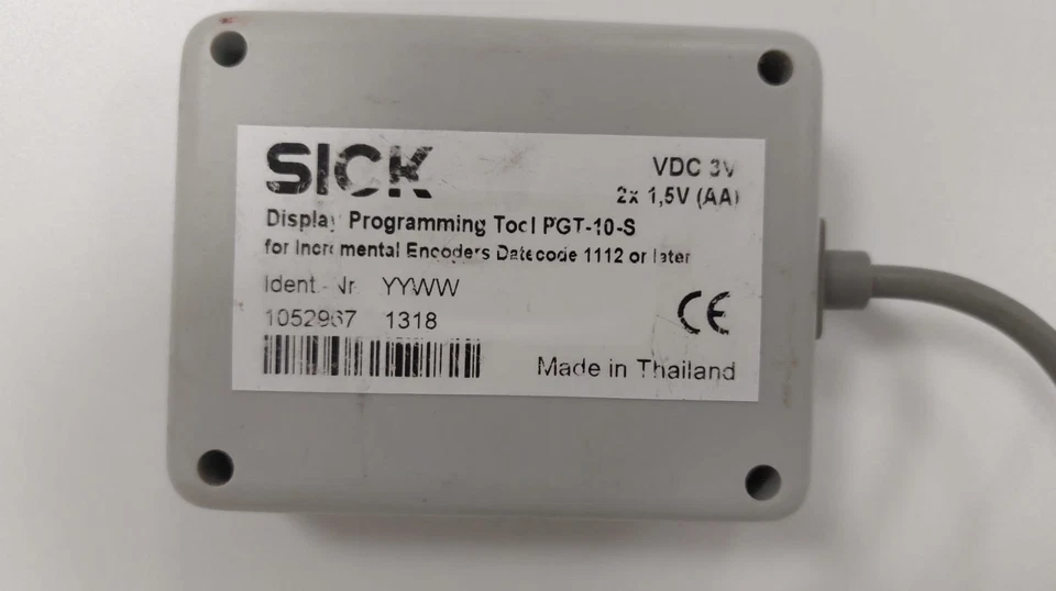Sick PGT-10-S programmatore per encoder incrementale incluso adattatore 204658 - Immagine 2 di 3