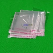15000pcs 60mm x 80mm Clear Resealable Cello Plastic Envelope *bn