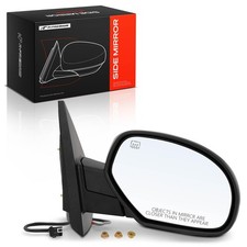 A-Premium Passenger Side Power Door Mirror Compatible with Chevy, GMC