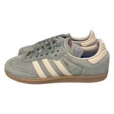 adidas Samba Low Top Suede Green White Gum La...