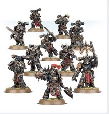 Warhammer 40k Chaos Space Marines Legionnaires x10 BNOS with Bases