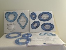 Creative Memories Circle Oval Heart Patterns Custom Cutting System Cutting Mat