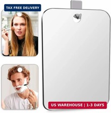 Shatterproof Shower Mirror Fogless for Shaving 2 Pack,Larger 10.7X8 Ih 43 than