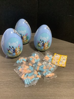 Bluey Themed Easter Eggs With Candy Surprise Perfect For Egg Hunts 1.41oz