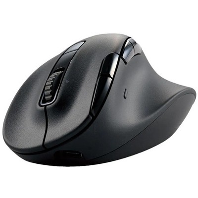 ELECOM EX G PRO Wireless Mouse Bluetooth Quiet Rechargeable 8 Buttons Black New