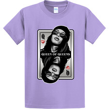 NEW RETRO KINGS x SWOD R&B QUEEN LAVENDER Tee Shirt SMALL-4XLARGE MADE IN USA