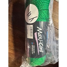 Maxi-Cord 6mm 100 Yds Green Polypropylene Twisted Cord Style 35912
