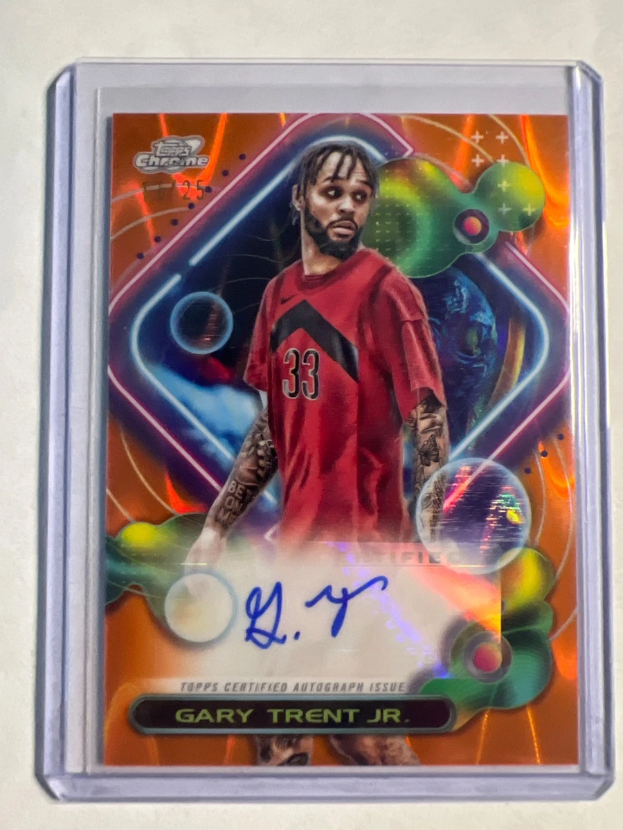 Gary Trent Basketball Autographed Sports Trading Cards