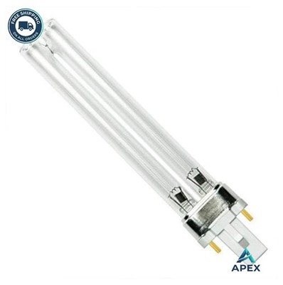13W UV G23 Base Light Bulb 220V 6500K 60W Equivalent For Aquarium Filter