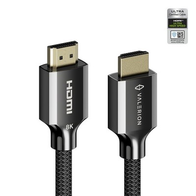 Ultra High Speed HDMI 2.1 Cable 2m/6.6ft, Certified 48Gbps, 8K60Hz, 4K120Hz, ...