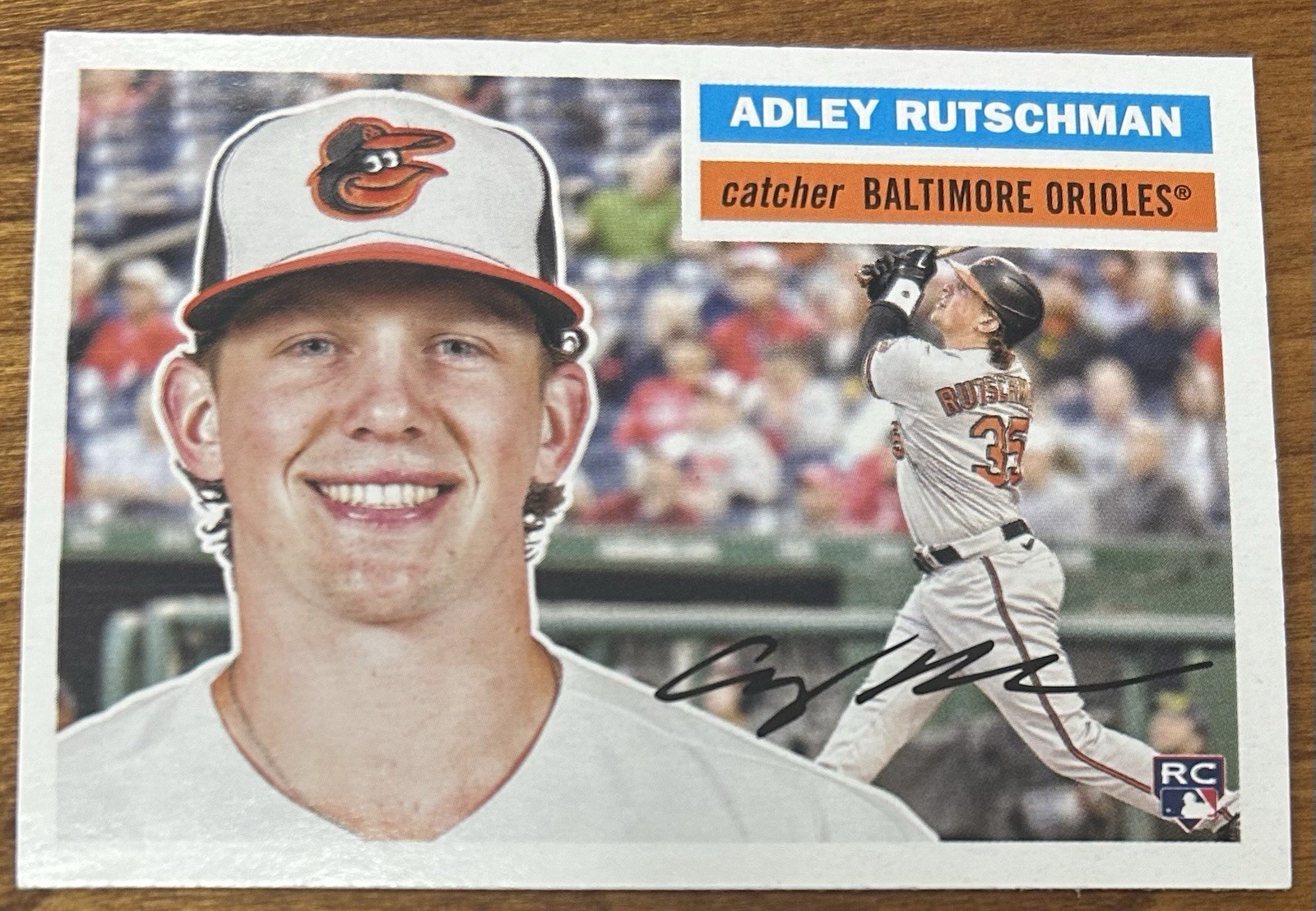 2023 Topps Archives #55 Adley Rutschman Rookie RC Baltimore 🔥Orioles🔥
