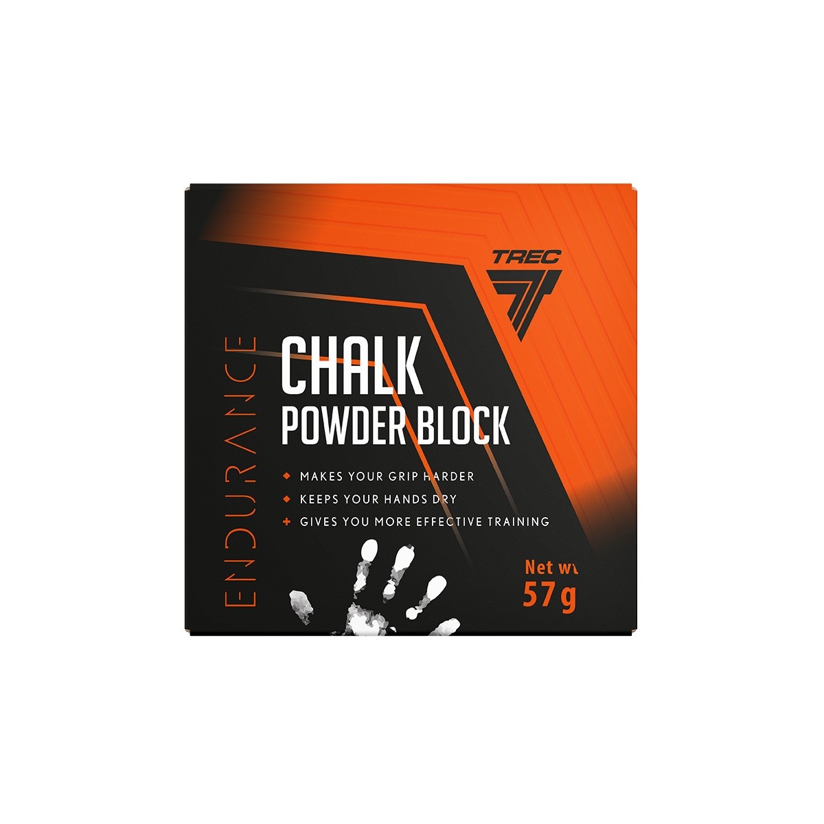 Trec Nutrition CHALK - BLOCK 57g | Chalk for better grip | Deadlift Chalk